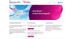 Desktop Screenshot of isentress.de